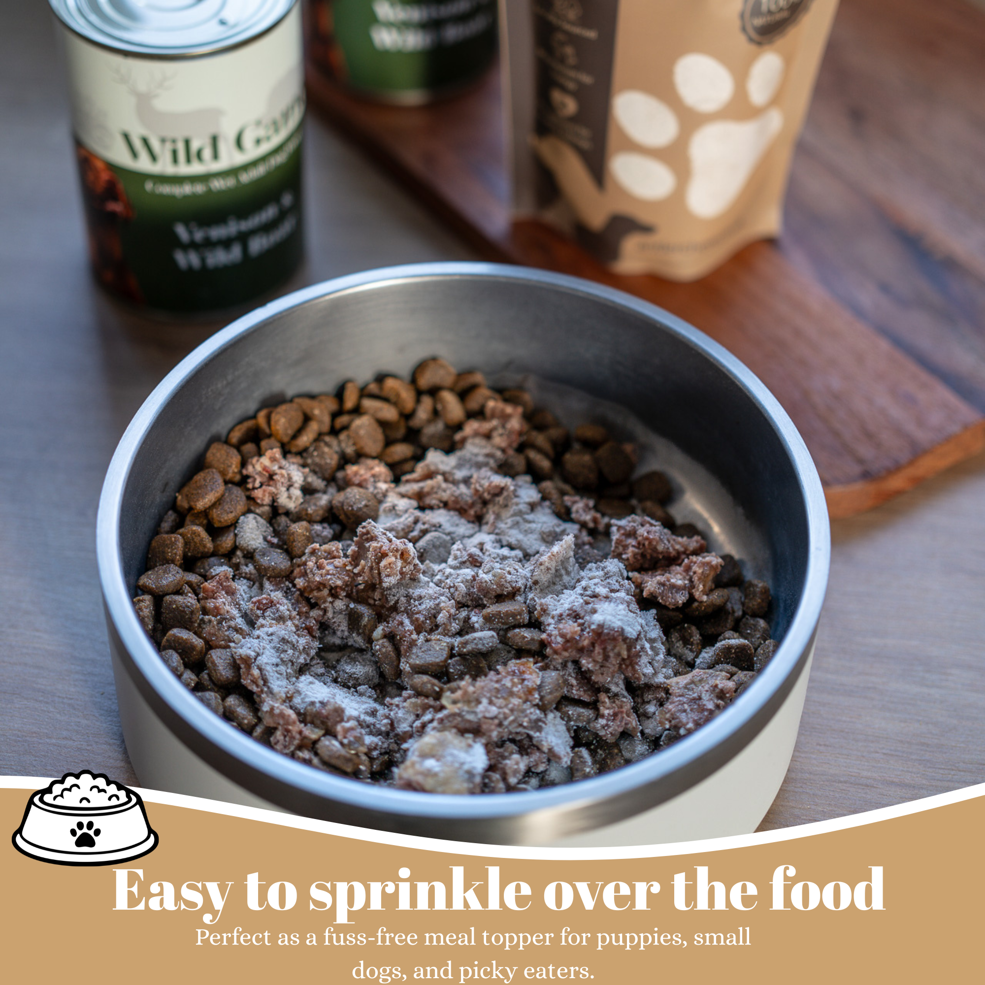 100% natural deer antler powder for dogs, traditionally used to support joints, mobility and overall wellbeing. Rich in calcium, magnesium and phosphorus.  - Antler Chew 