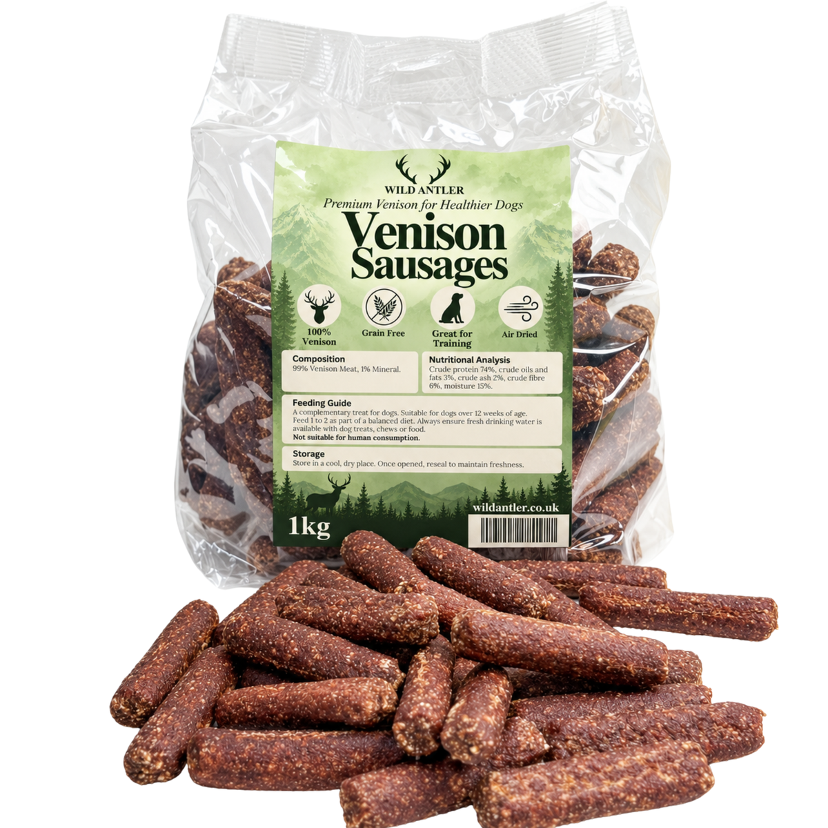 Venison Sausages 1KG