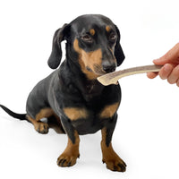Natural Red Deer Split Antlers provide entertainment for non-power chewers. Puppy friendly from 12 weeks. Full of minerals and protein.  - Antler Chew 