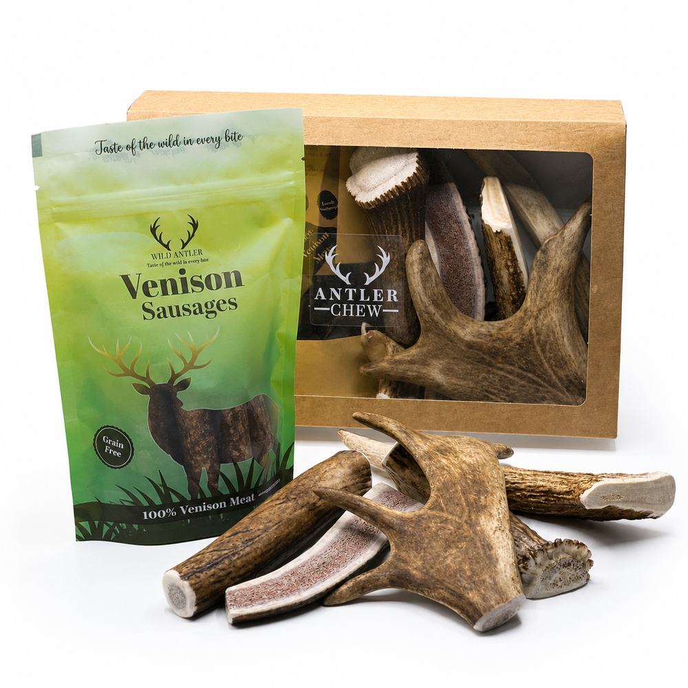 Large size Chews & Big Bag Venison Sausages