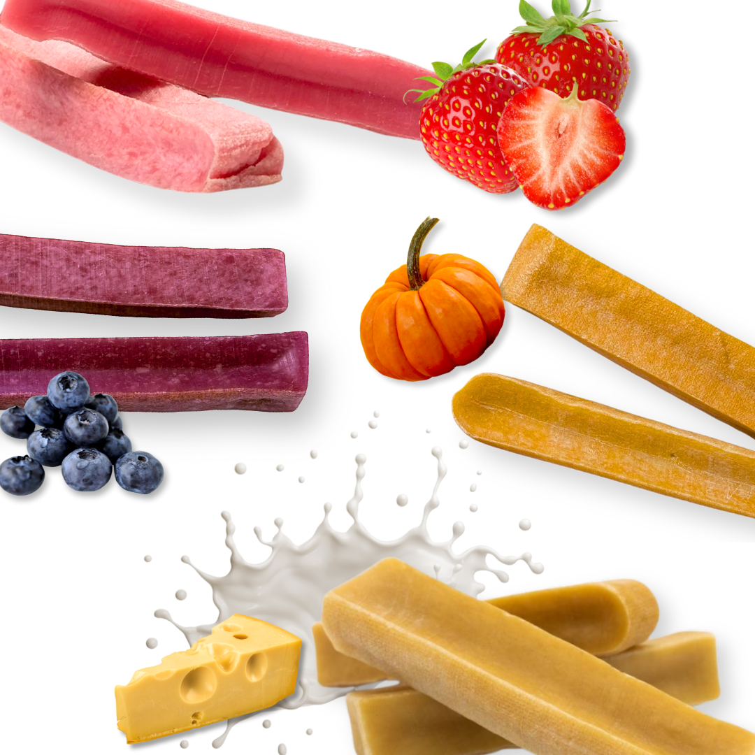 Natural Himalayan Yak Chew Box Bundle – All-Natural, Long-Lasting Dog Treat Keep your dog happy and engaged with the Treaby Himalayan Yak Chew Box. Save £££  - Antler Chew 