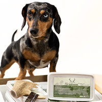  Venison raw dog food bundle with extra Fallow Deer Antler . Complete formula meal for dogs 24 weeks+.  Taste the Wild in every bite!   - Antler Chew 