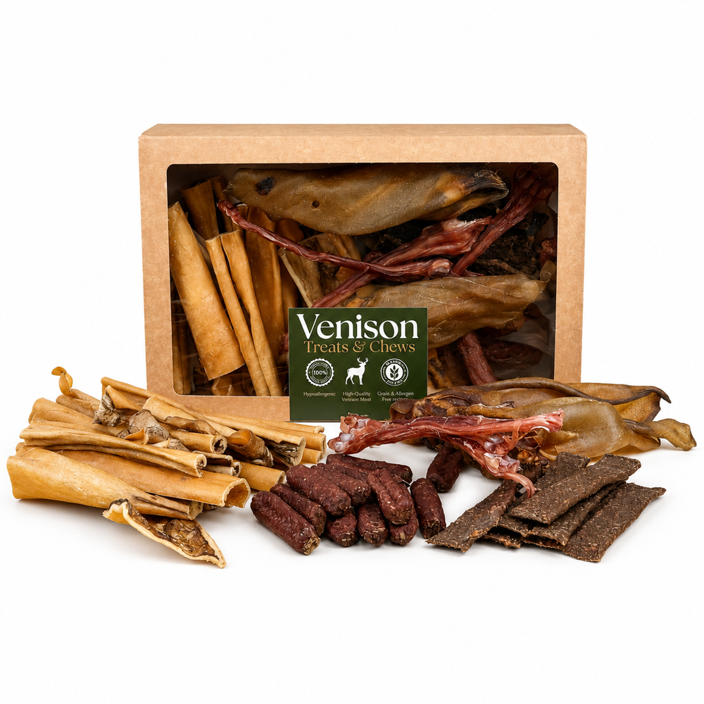 Venison Treats  & Chew Box