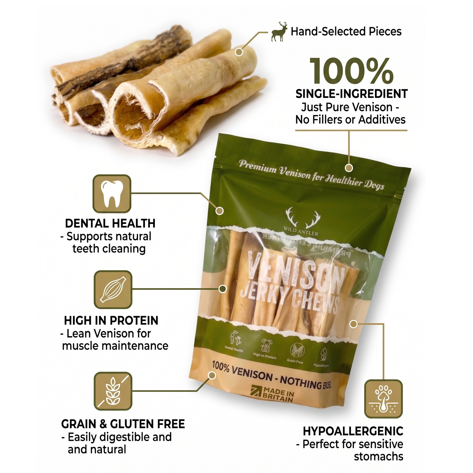   - Antler Chew 