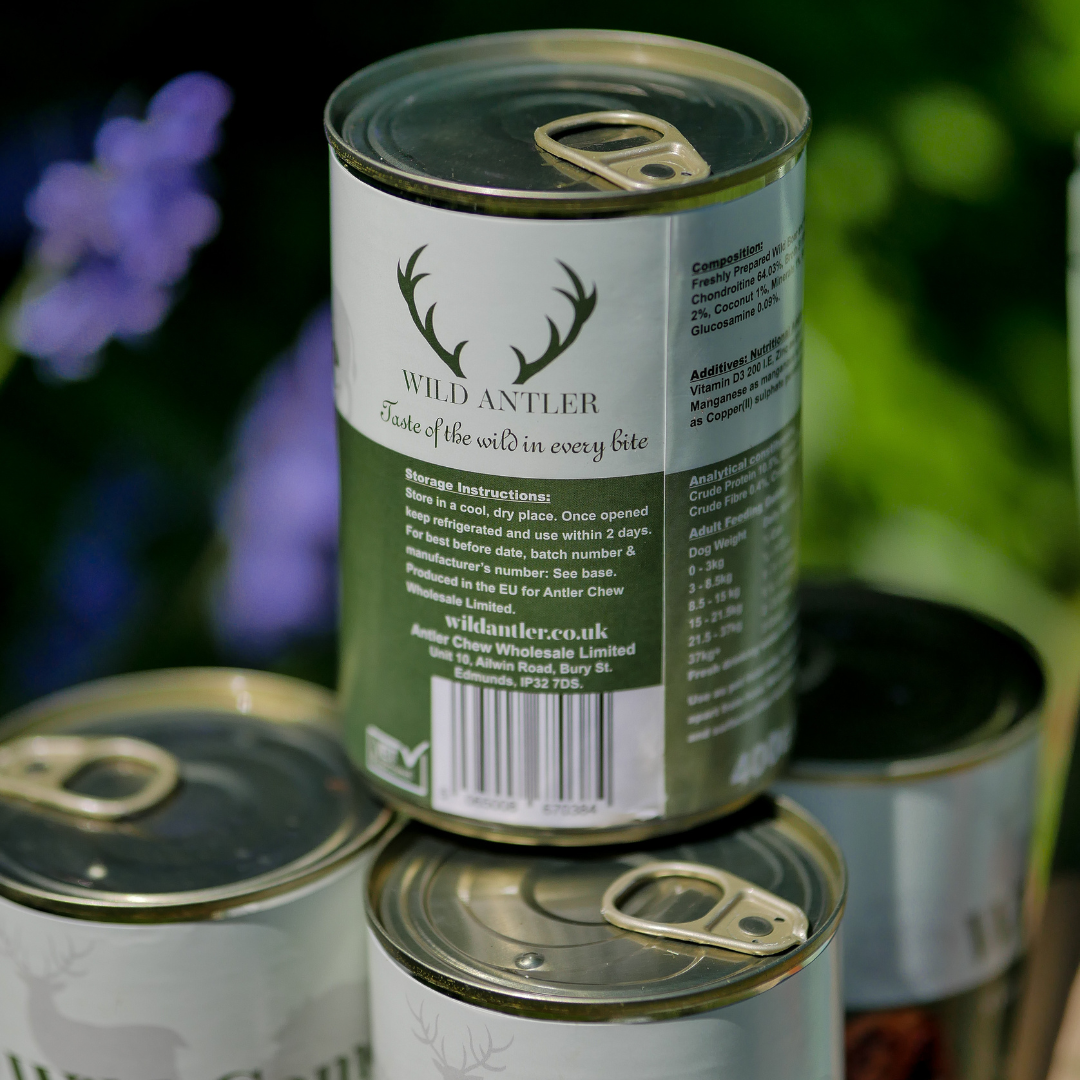 24 x Venison & Boar-Grain Free Complete Wet Adult Dog Food
