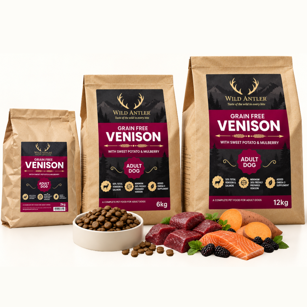Venison, Sweet Potato & Mulberry Natural Dog Food