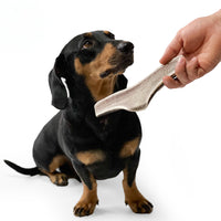 Natural Red Deer Split Antlers provide entertainment for non-power chewers. Puppy friendly from 12 weeks. Full of minerals and protein.  - Antler Chew 