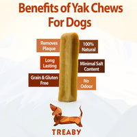 Natural Himalayan Yak Chew Box Bundle – All-Natural, Long-Lasting Dog Treat Keep your dog happy and engaged with the Treaby Himalayan Yak Chew Box. Save £££  - Antler Chew 