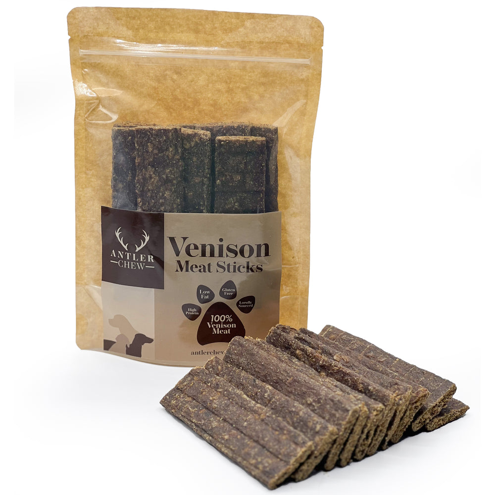 Venison Meat Sticks - Antler Chew
