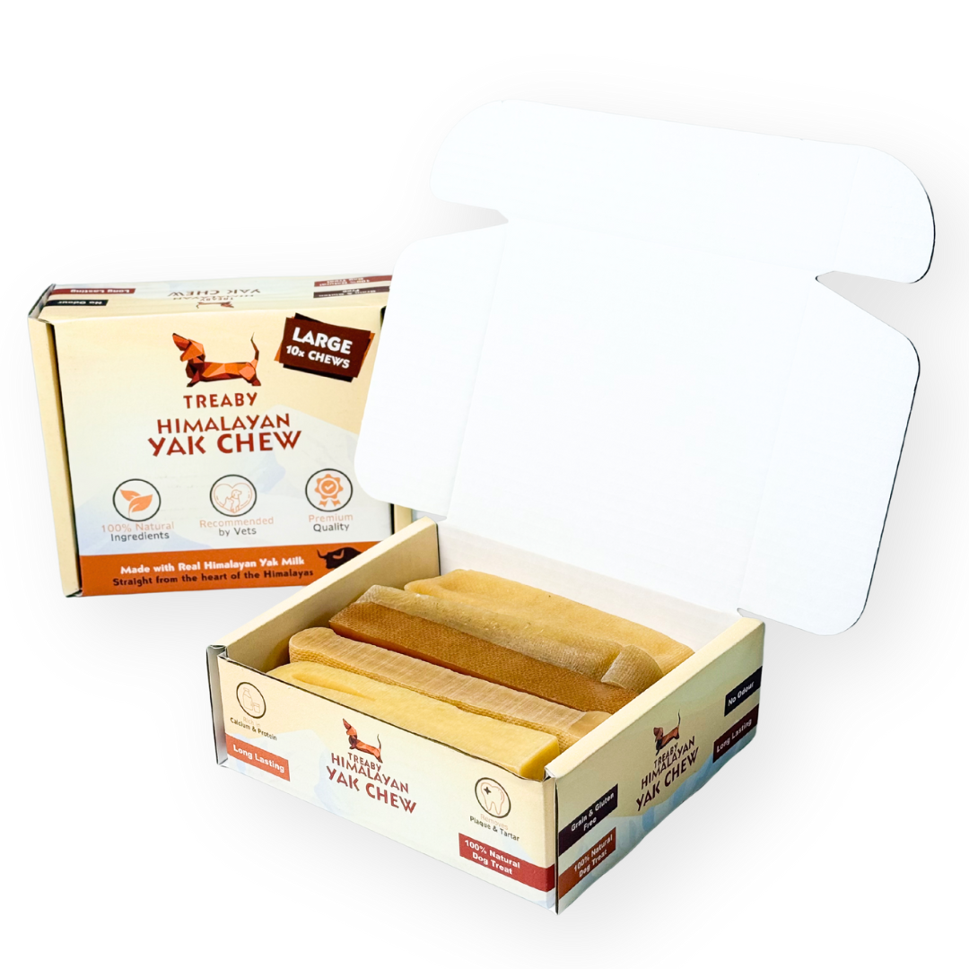 Himalayan Yak Chew, Long-lasting dog chews, Natural dog treats, Yak milk dog chews, Healthy dog chews, Safe dog chews for aggressive chewers, and Premium dog treats.  - Antler Chew 