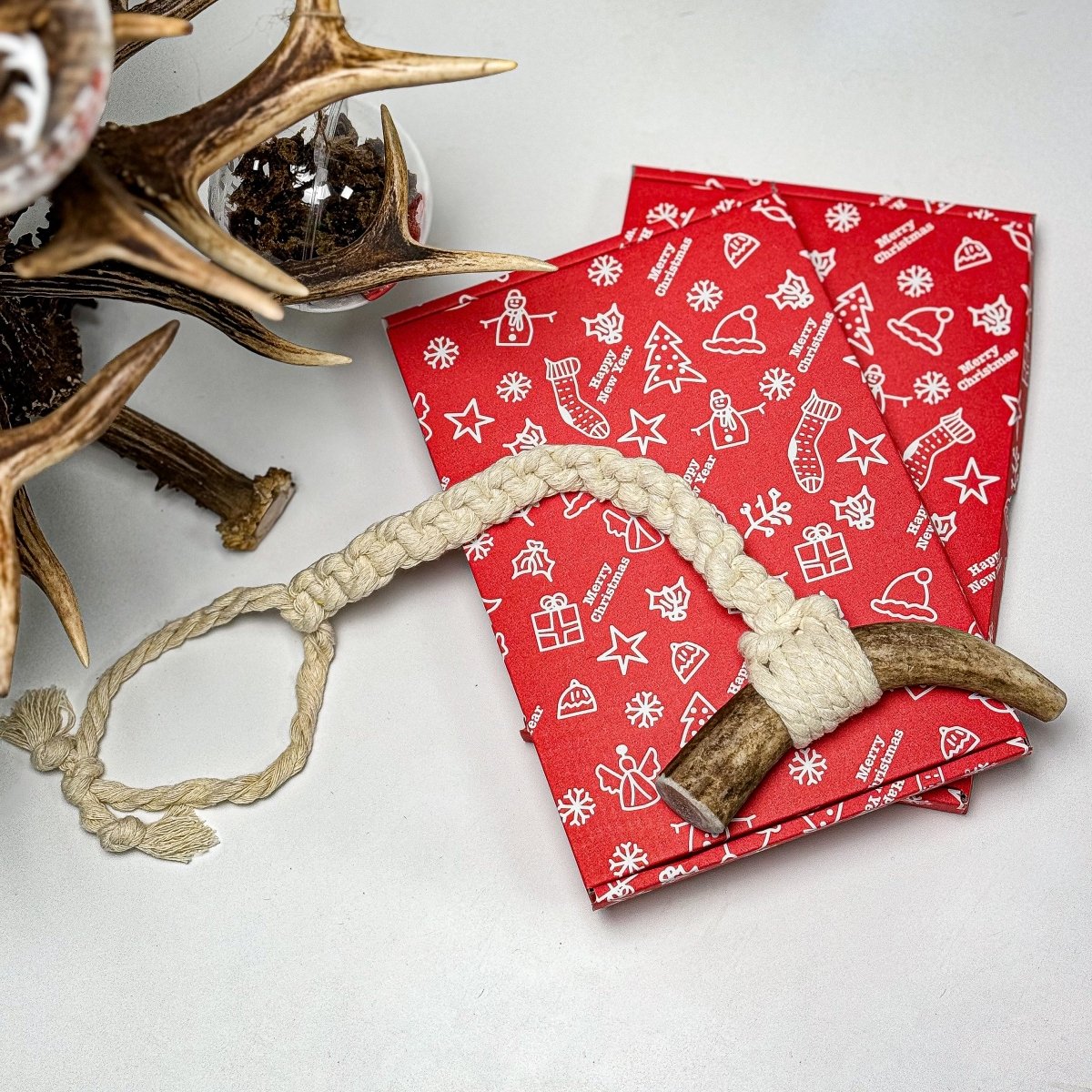 Antler Dog Toy - size M - Antler Chew